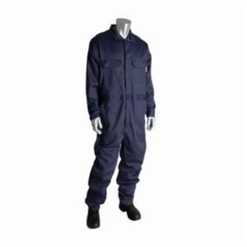 COVERALL RESISTANT FLM 2XL NAVY BL 32IN