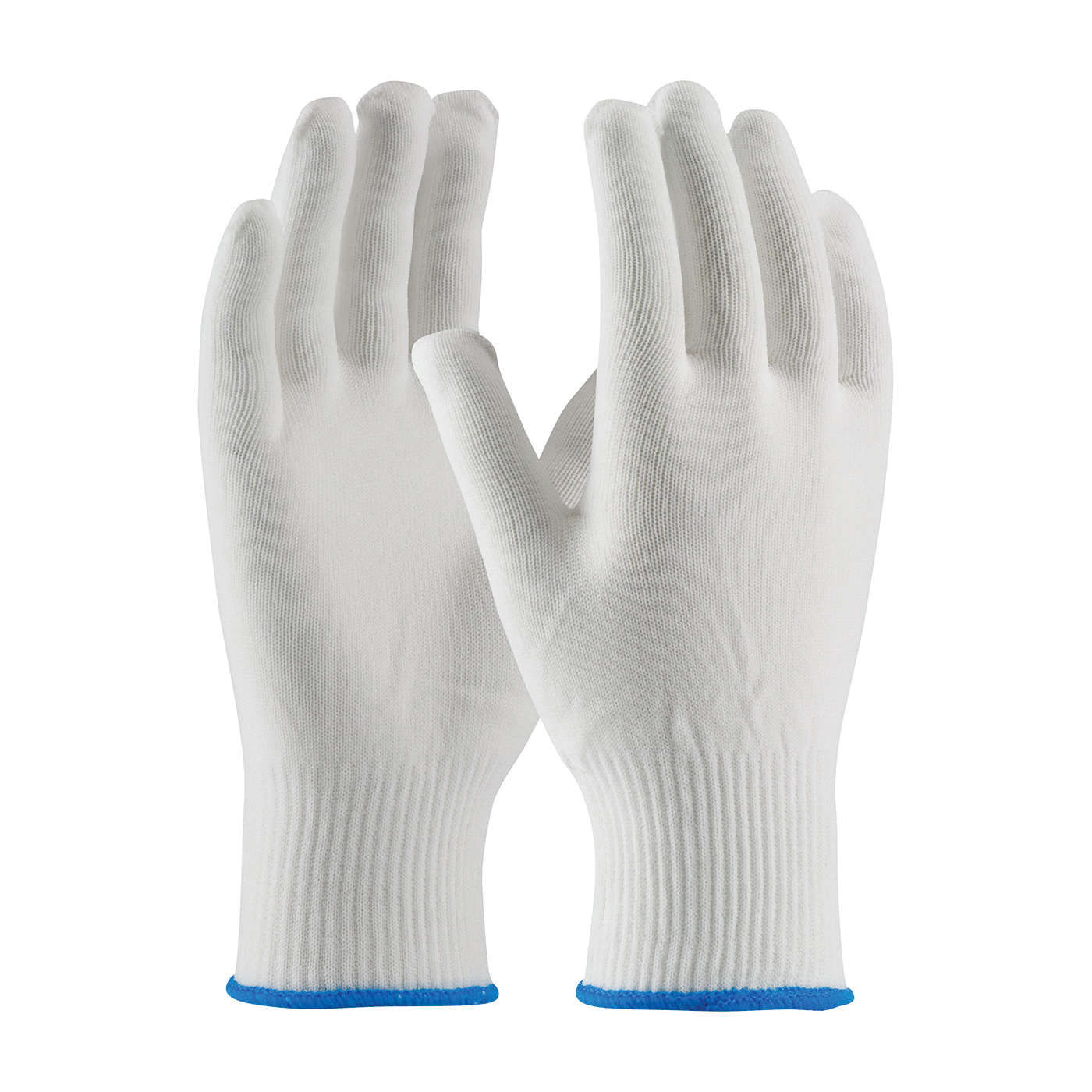 GLOVES PRP GENL CLEAN ENVIR L NYL BL/WHT