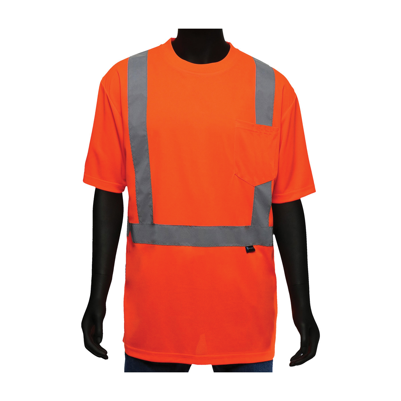 SHIRT SAF 2XL HI-VIZ ORN/REFLECTIVE SIL