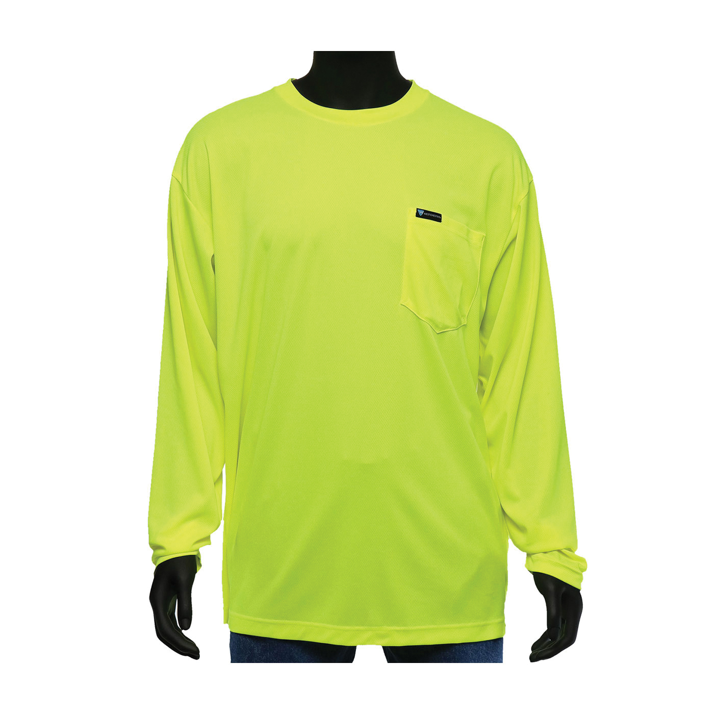 SHIRT SAF 2XL HI-VIZ GRN 33IN 25IN