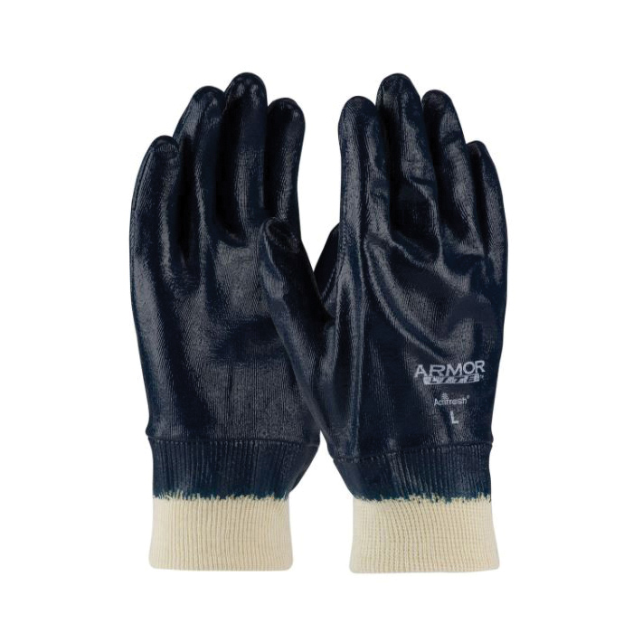 GLOVES CHEMICAL-RESISTANT L NITRILE