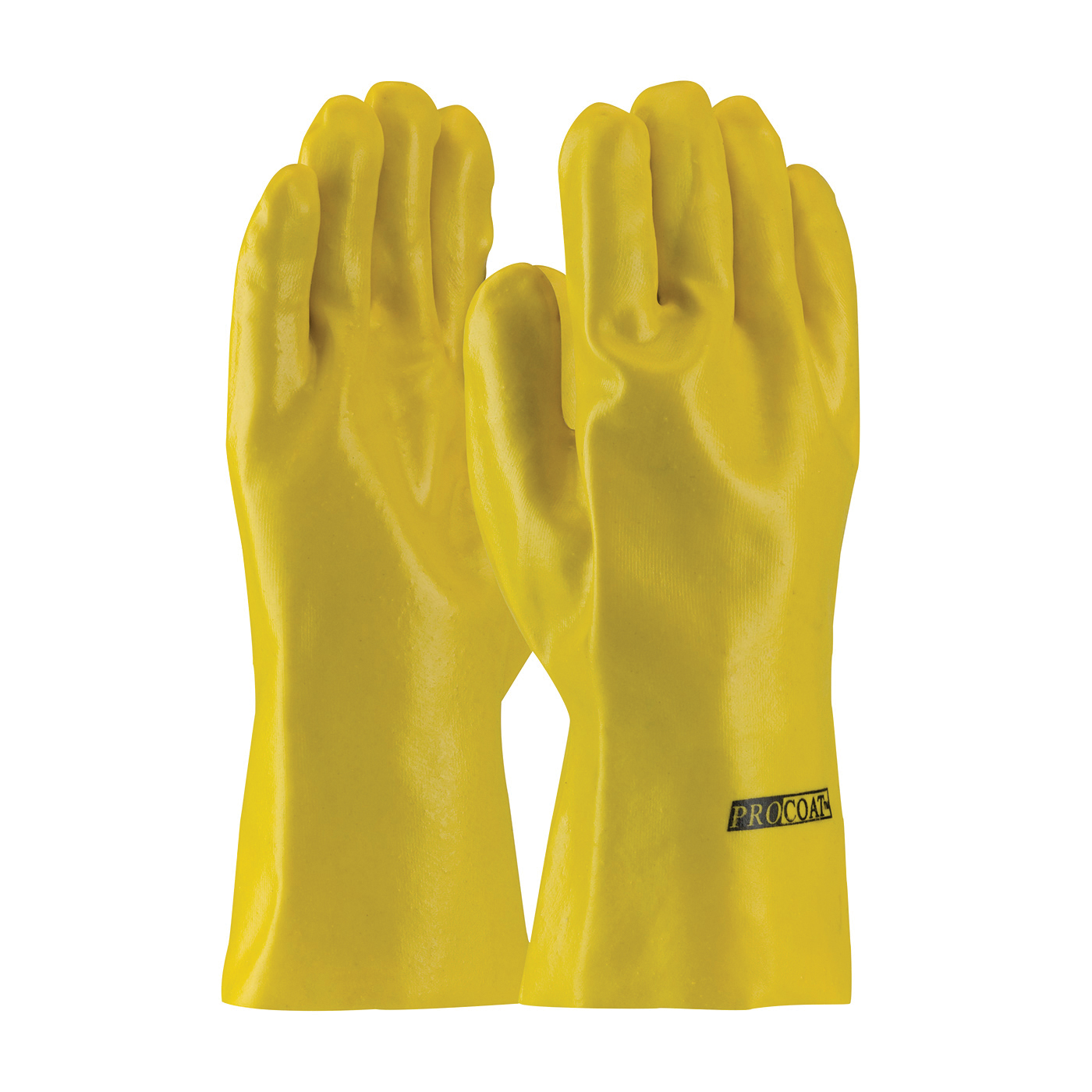 GLOVES CHEMICAL RESISTANT UNIV YEL PVC