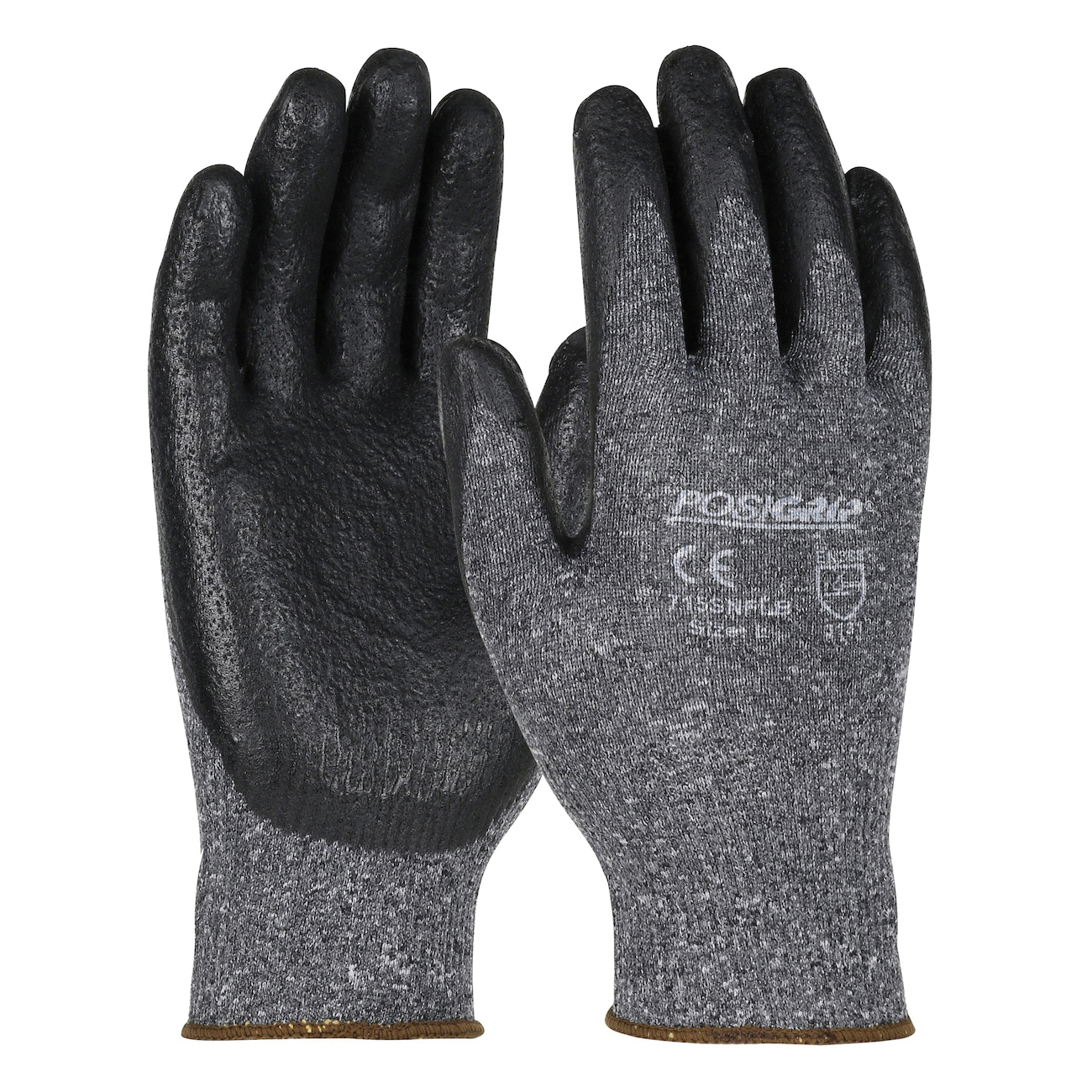 GLOVES PRP GENL CTD/WORK FULL FGR 2XL BK