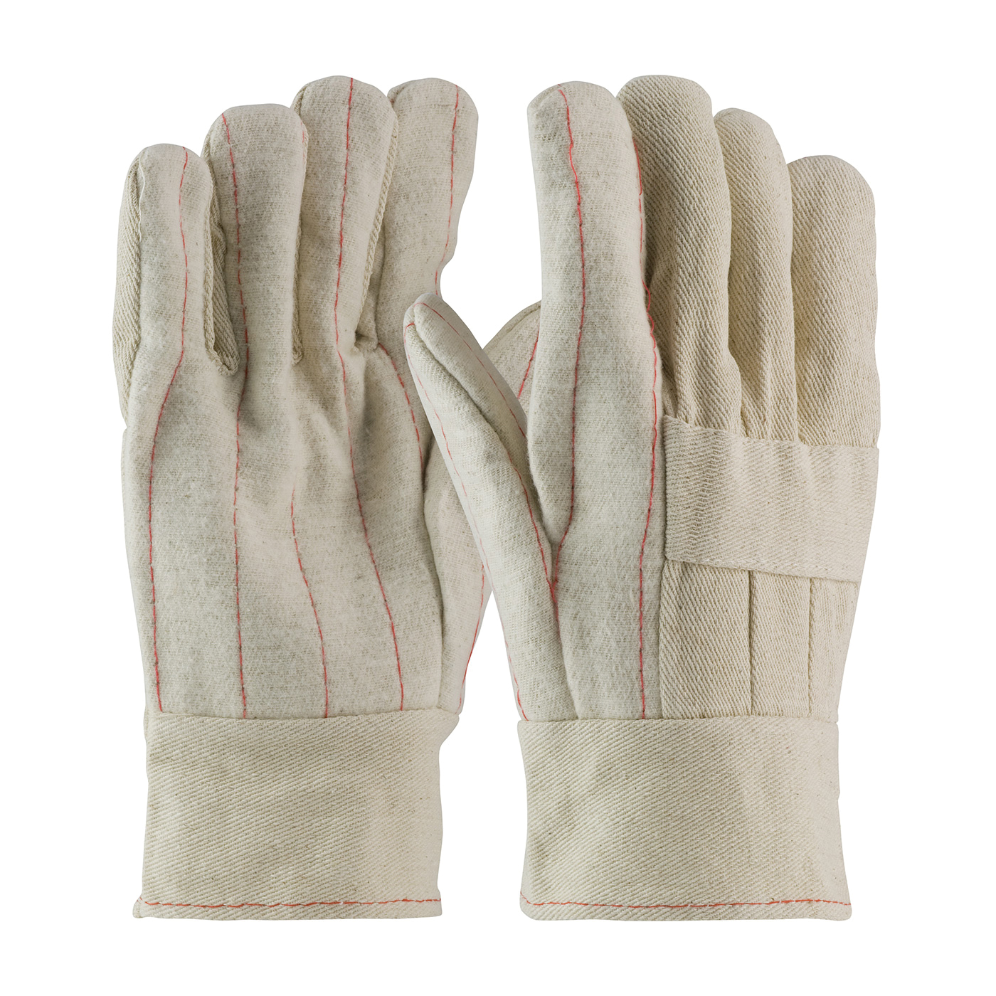 GLOVES HOT MILL L COTTON/CANVAS NAT