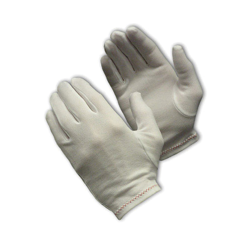GLOVES INSPECTION STRETCH NYL WHT PAIRED