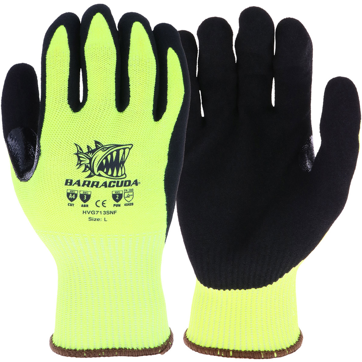 GLOVES CUT-RESISTANT 2XL NITRILE A4 11IN