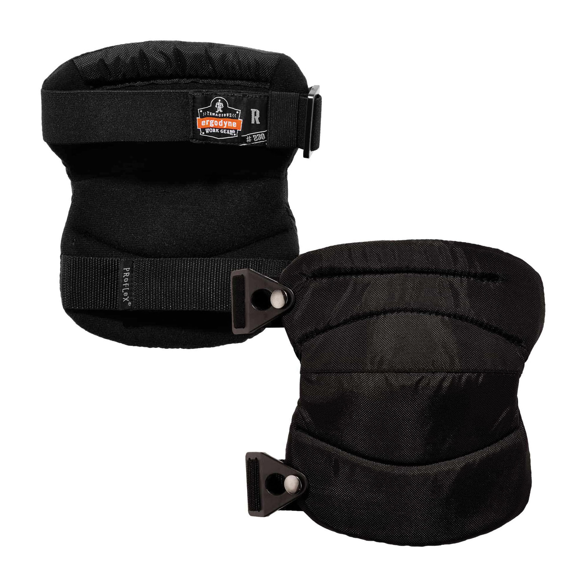 PAD KNEE UNIV CLSD CELL FOAM BUCKLE BLK