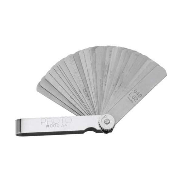 SET GAUGE FELR 1/2 X 3IN BL 25 STL HLDR