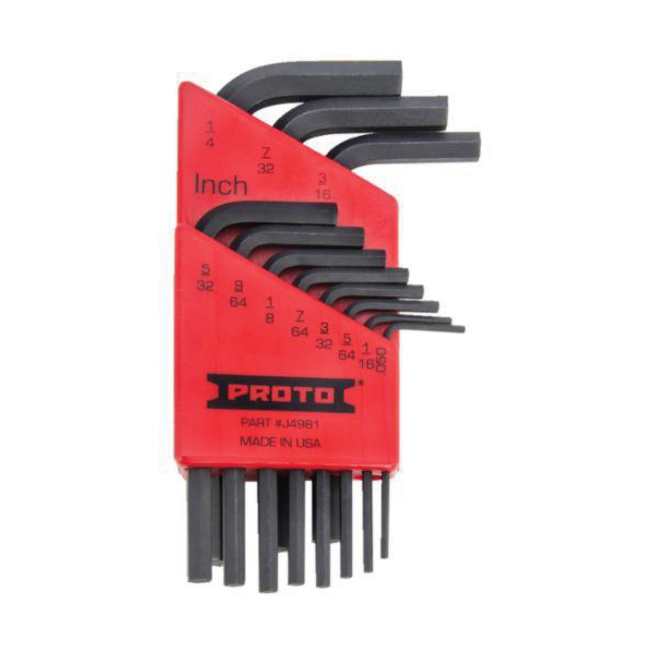 SET HEX KEY IMPRL 11 0.05 TO 0.25IN