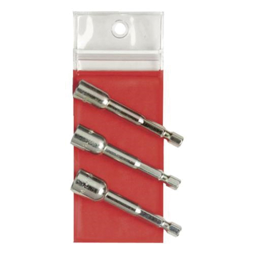 SET SETR NUT IMPRL HEX GLD 1/4IN 3-PC