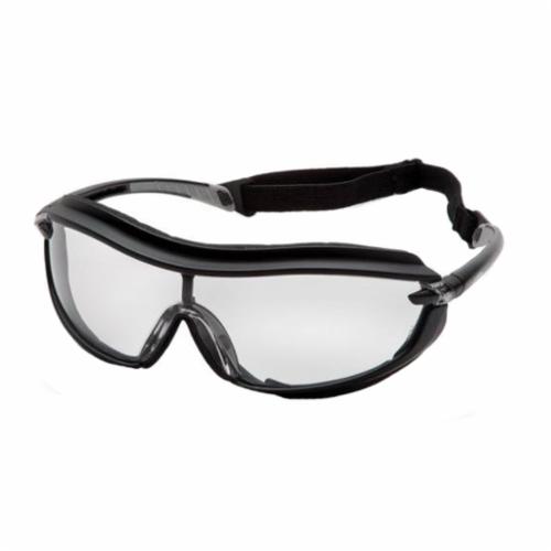 EYEWEAR SAF H2X A-FOG CLEAR BK UNIV 99%