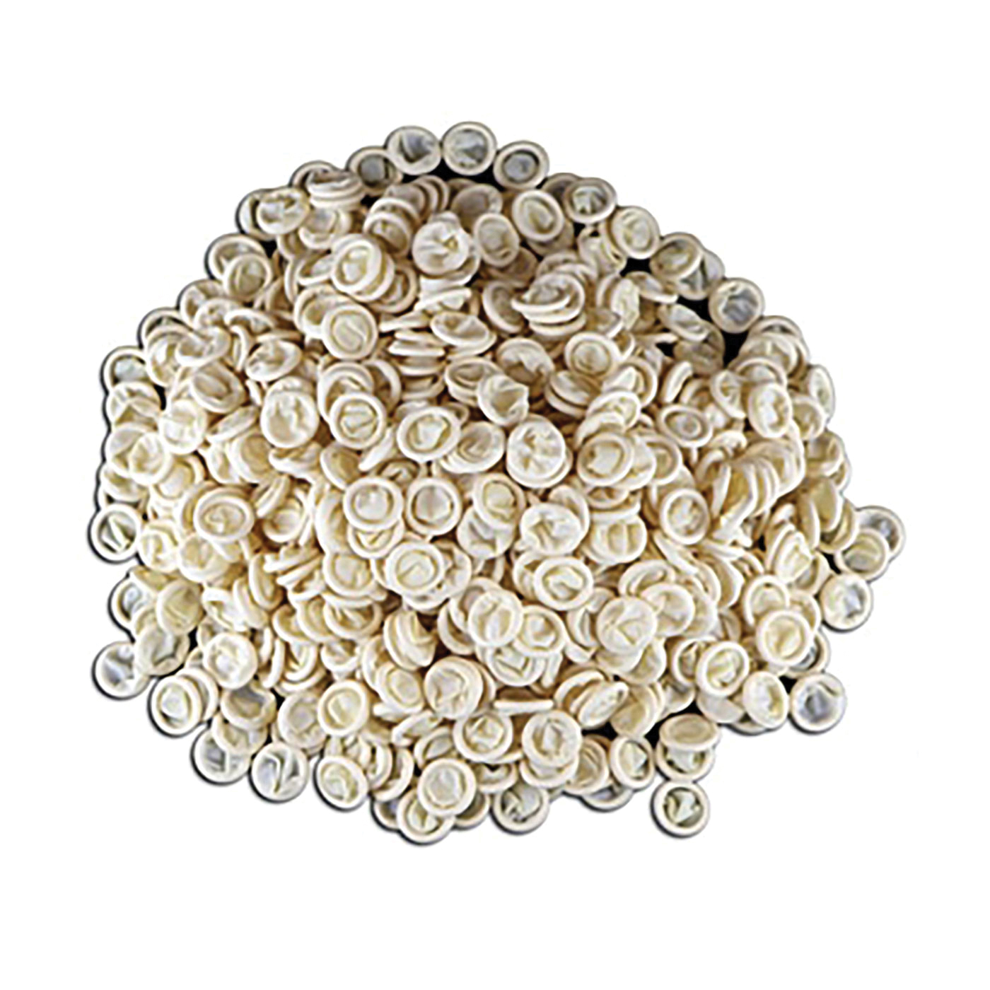 COT FGR L NAT RBR LATEX IVORY 2-3/4IN