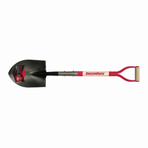 SHOVEL PT RND 30INL FST HDWD 14GA HD