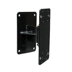 BRACKET SWG 10-1/2IN 5IN 5-1/2IN STL BK