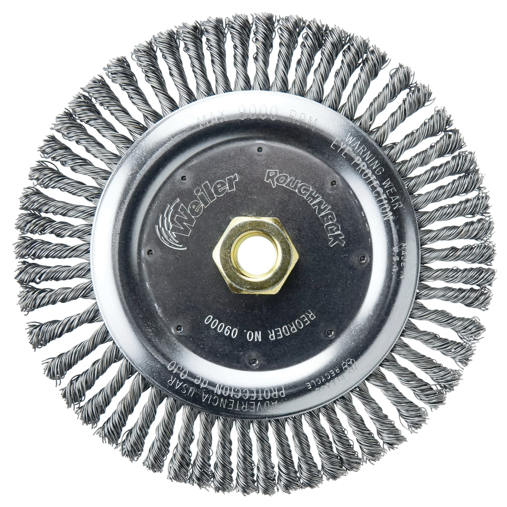 6-7/8X.020X5/8-11 KNOT WIRE BRUSH