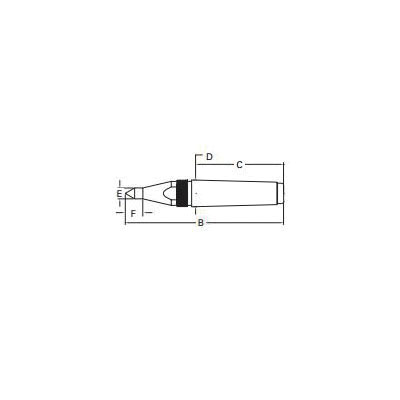 CENTER DEAD TPR 3 MTX3.19IN LONG 60DEG