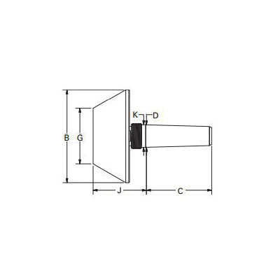 CENTER DEAD 5 MTX5.19IN BULL H 5.06IN