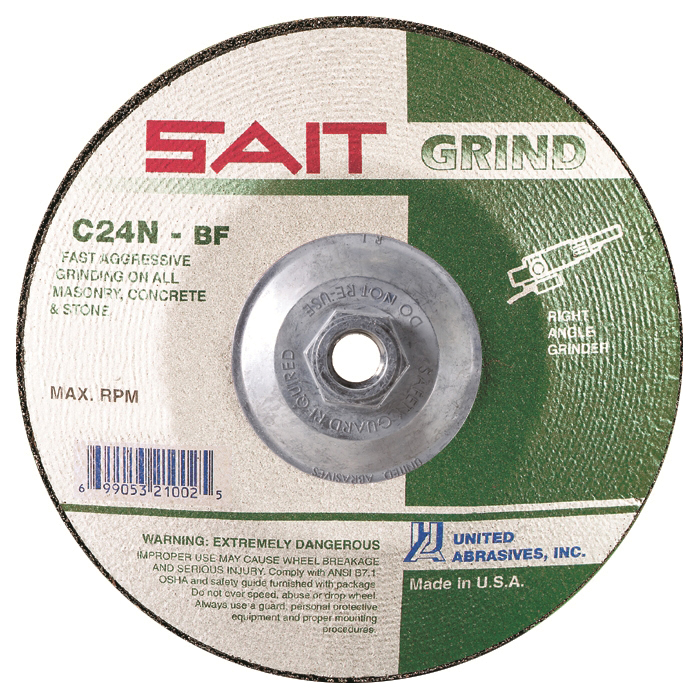 WHEEL CTR DEPRESSED 7IN 1/4IN 24 THD CRS