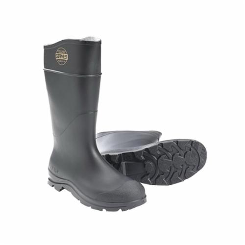 BOOT SERVUS ECON KNEE 16IN PVC BLK