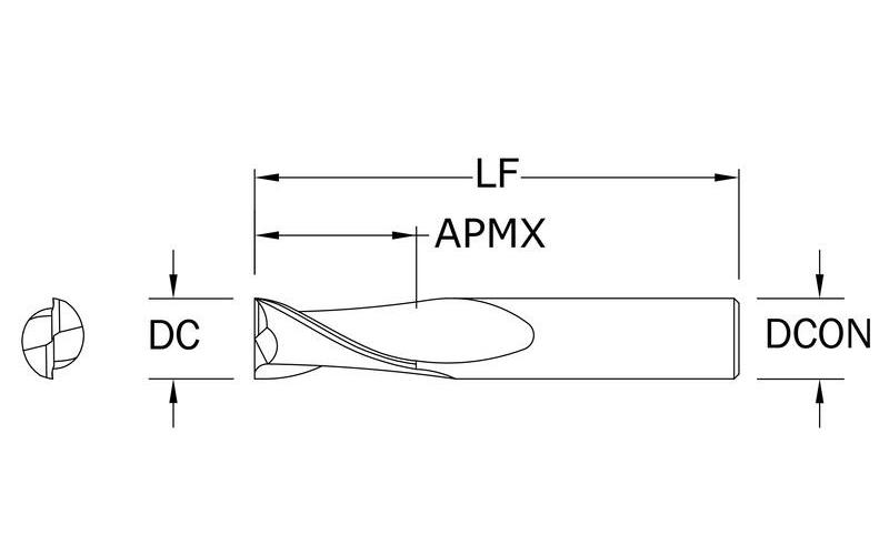 10.0 EM 2FL SQ TA SER 03S 10X10X22X75