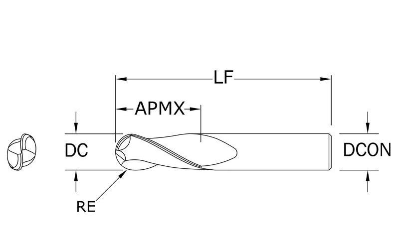 1.0 EM 2FL BN TA SER 03B 1X1X1-1/2X4