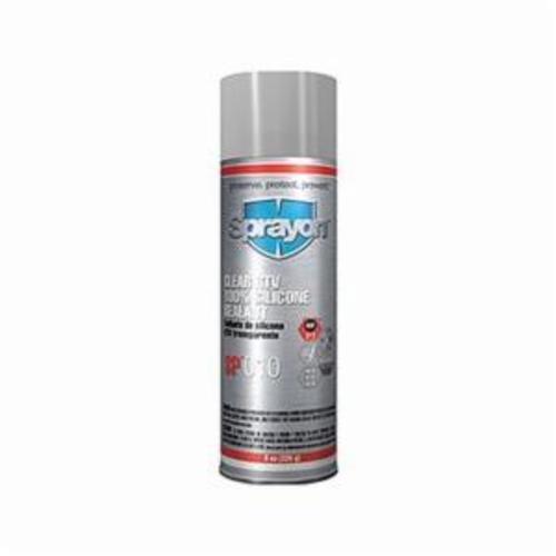 SEALANT SILICONE 8OZ AEROSOL CAN CLEAR