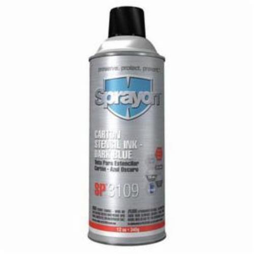 INK STENCIL 12OZ AEROSOL CAN DARK BL LIQ