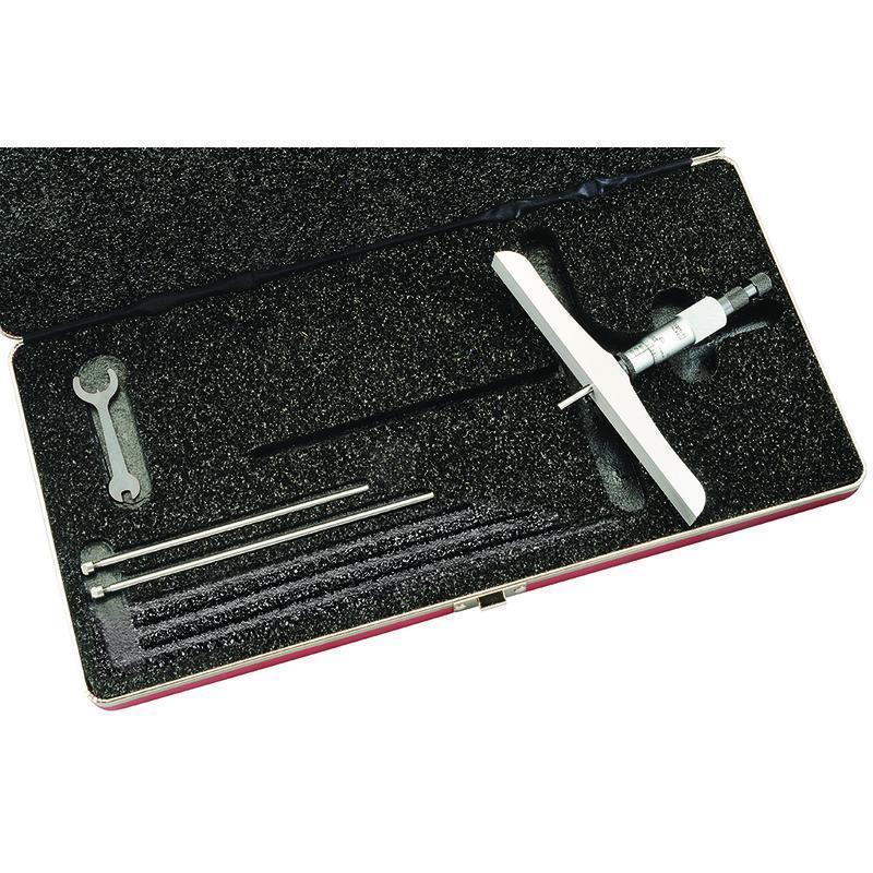 MICROMETER DEP 0-3IN 0.001IN SAT CHRM