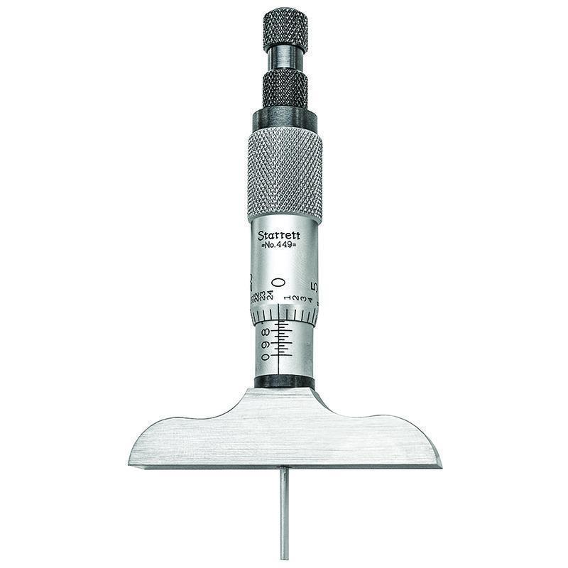 MICROMETER DEP 0-3IN 0.001IN FLT FLT