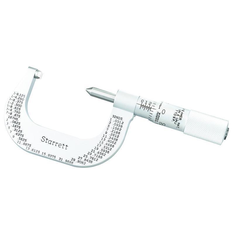 MICROMETER THRD SCR 7-9 TPI 0.001IN
