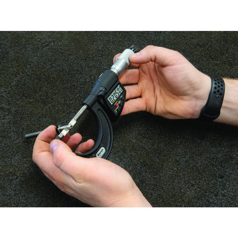 MICROMETER DGTL 0 TO 1IN DGTL LGE LCD BL