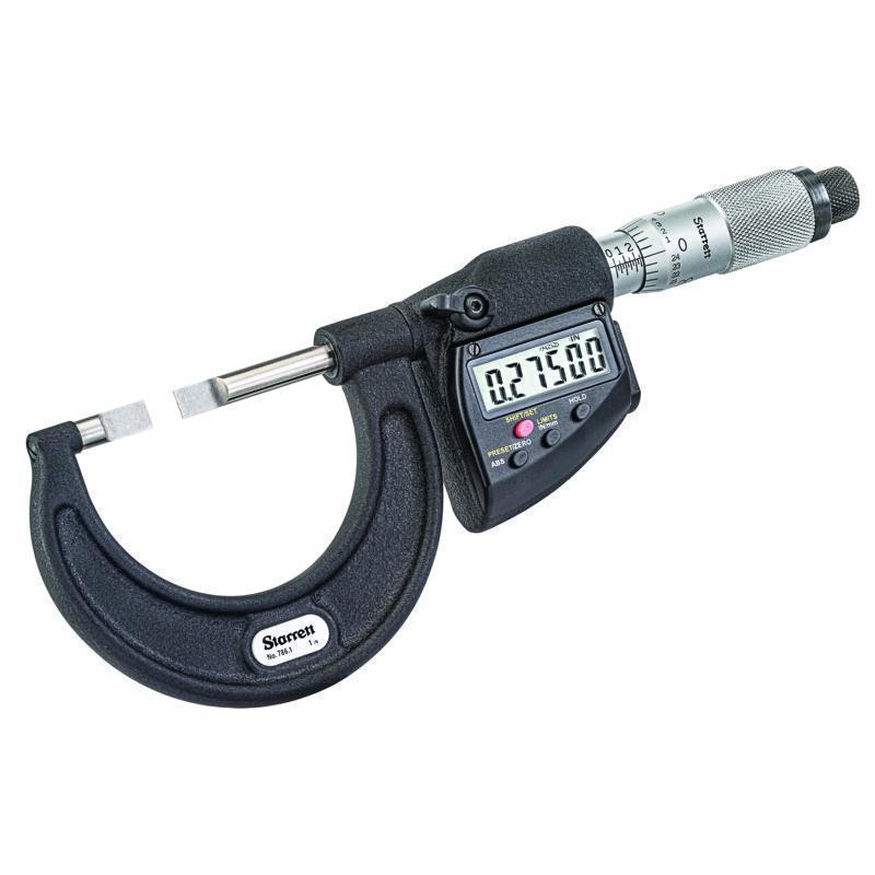 MICROMETER DGTL 1 TO 2IN DGTL LGE LCD BL