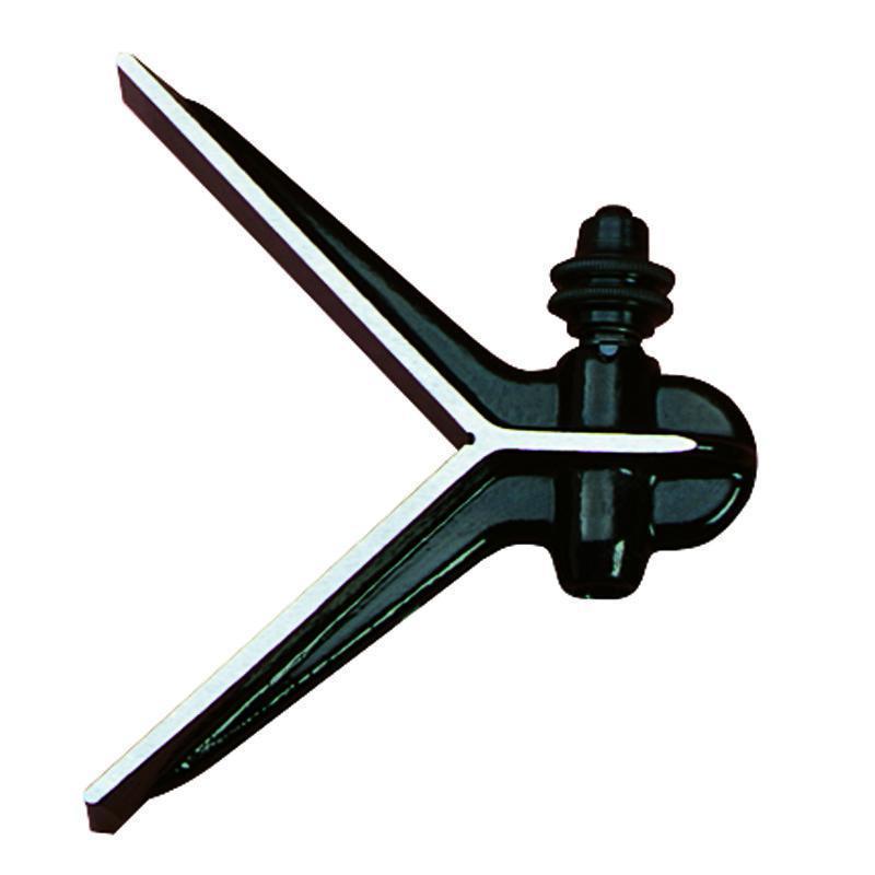 HEAD CTR 12 IN 18 IN STL BK SMOOTH ENAM