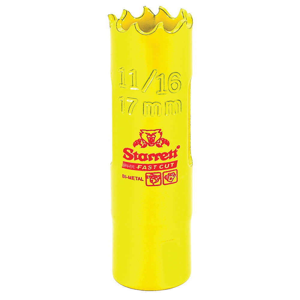 11/16 HSS FAST CUT HOLE SAW