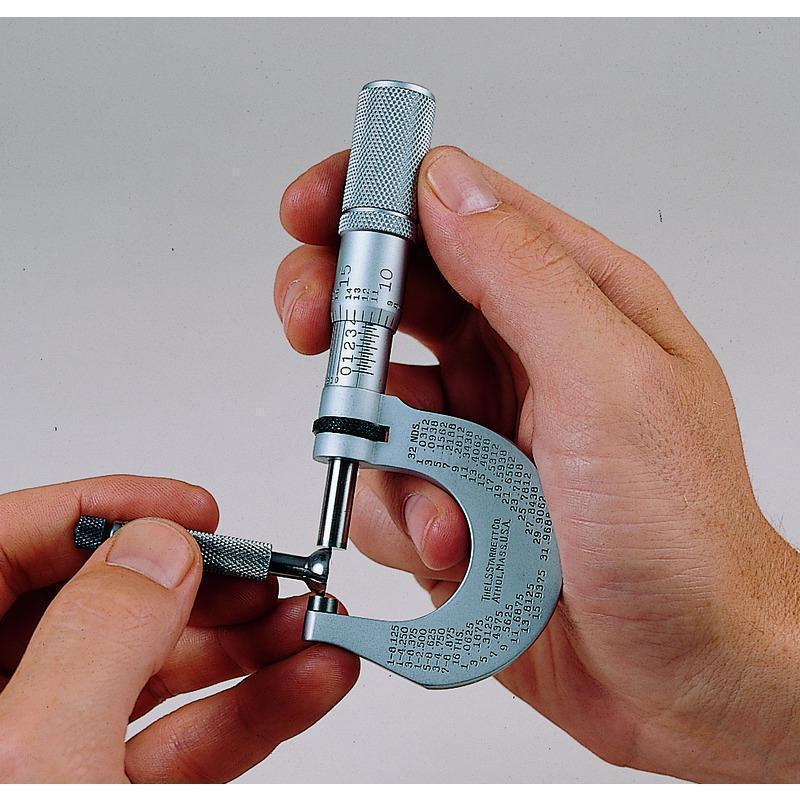 MICROMETER OUT 0-1IN 0.0001IN CARB FLT