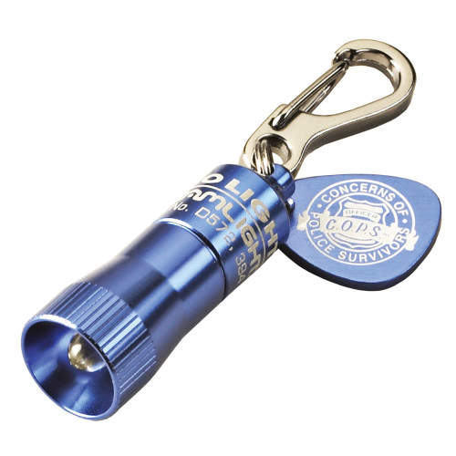 FLASHLIGHT KEYCHAIN WHT LED 10LUMENS