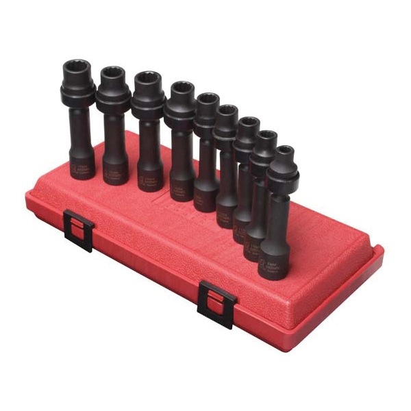 SET SKT IMP METRIC 12 1/2IN 12 8 TO 17MM