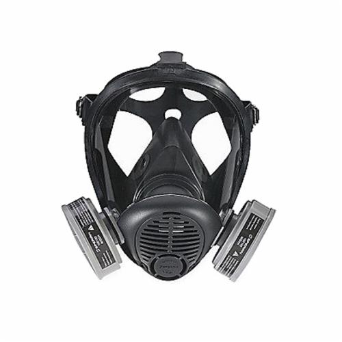 RESPIRATOR FACE FULL M 5-PT THD BK