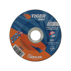 WHEEL CTG CTR DEPRESSED 4-1/2IN 0.045IN