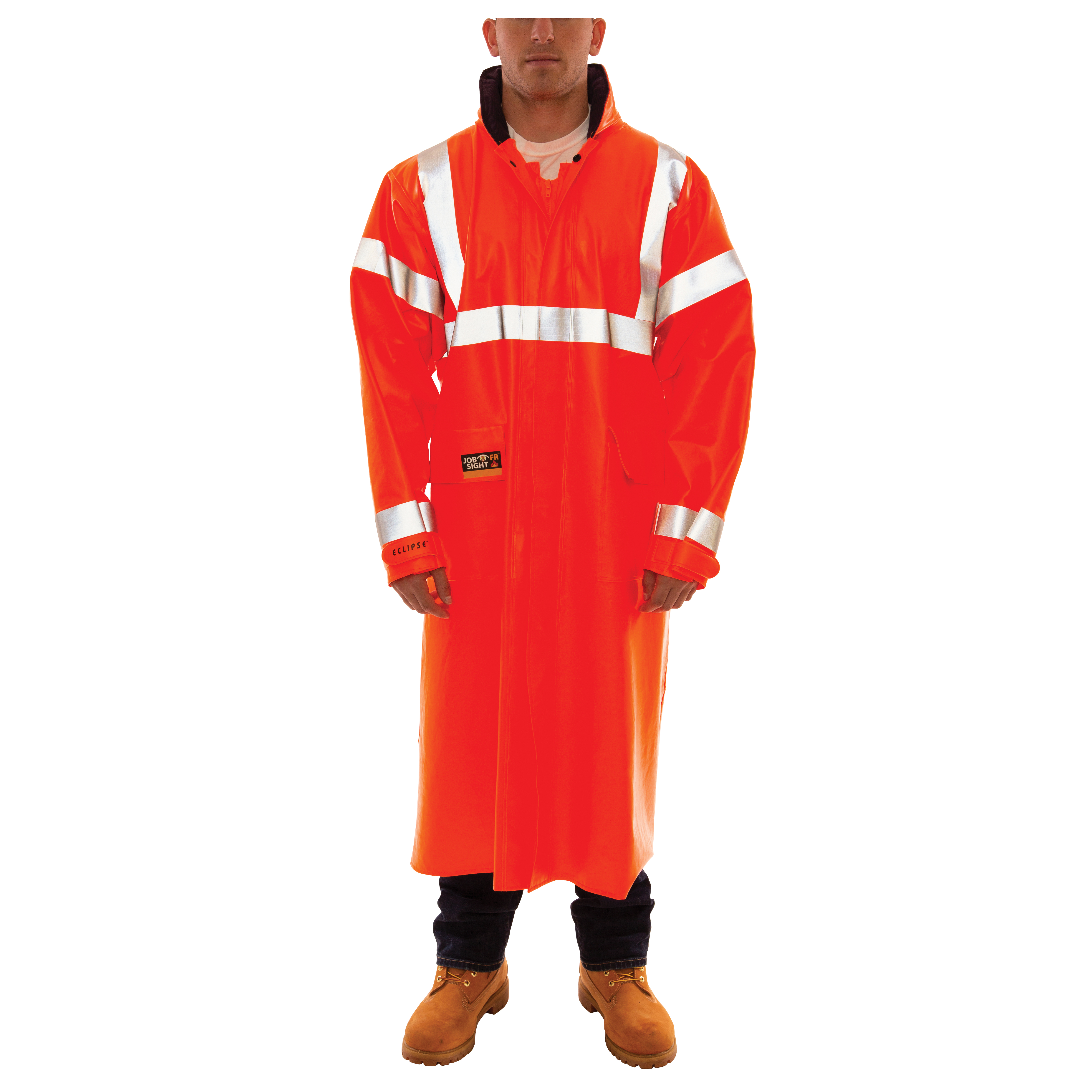 COAT CLASS 3 FLUOR ORANGE/RED