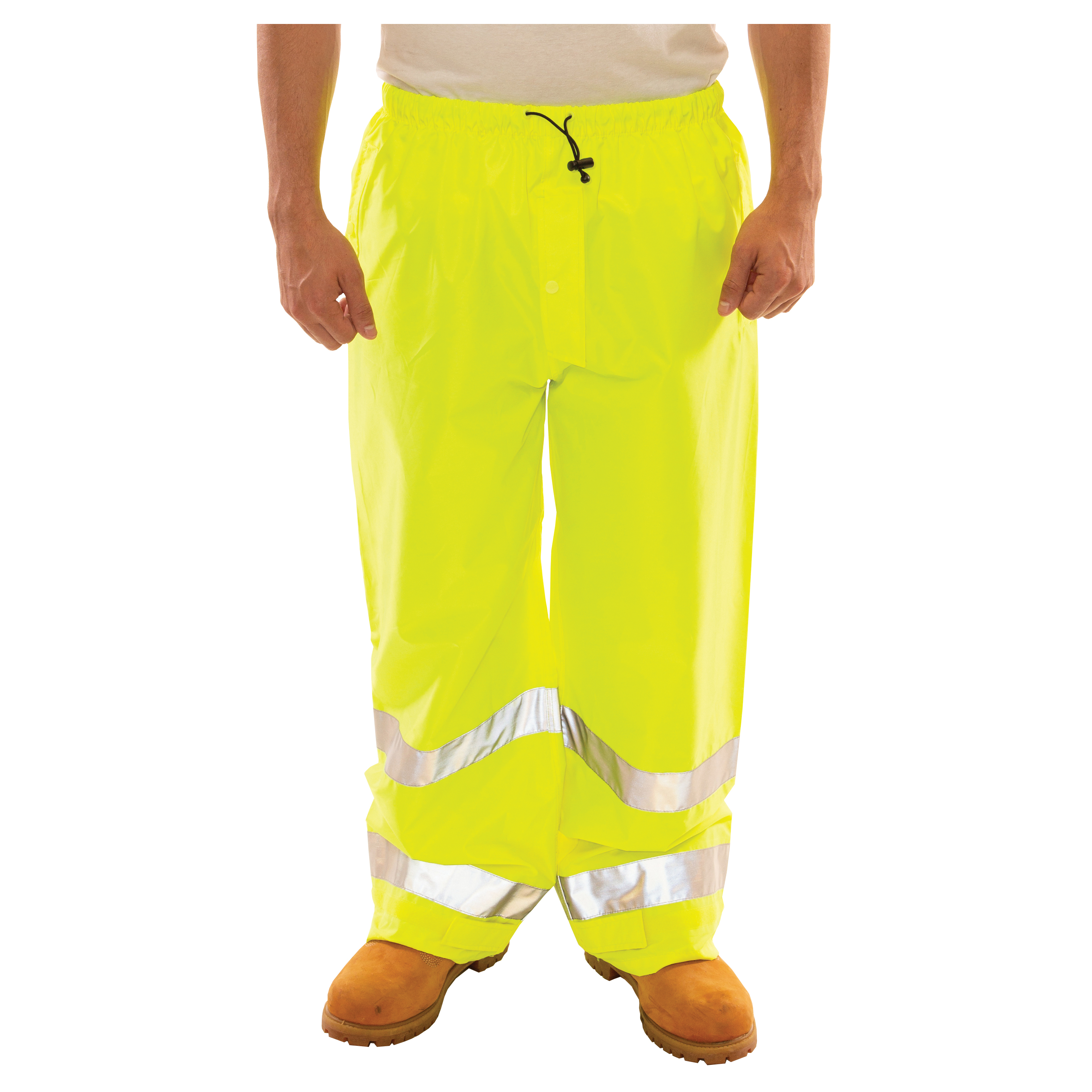 VISION CLASS E PANTS SNAPFLY LIME SZ L