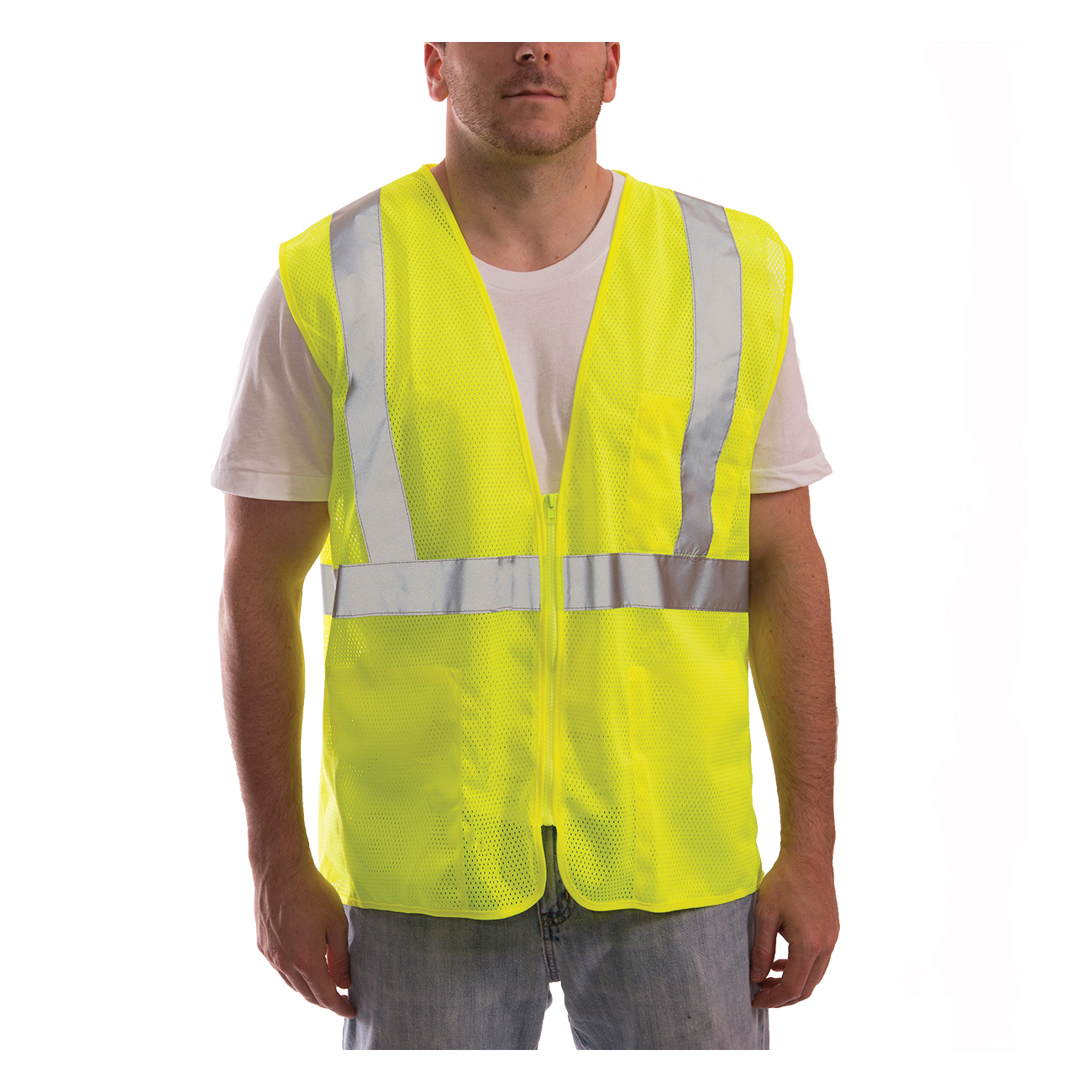 ANSI 107 CLASS 2 SAFETY VEST LIME SZ 4X