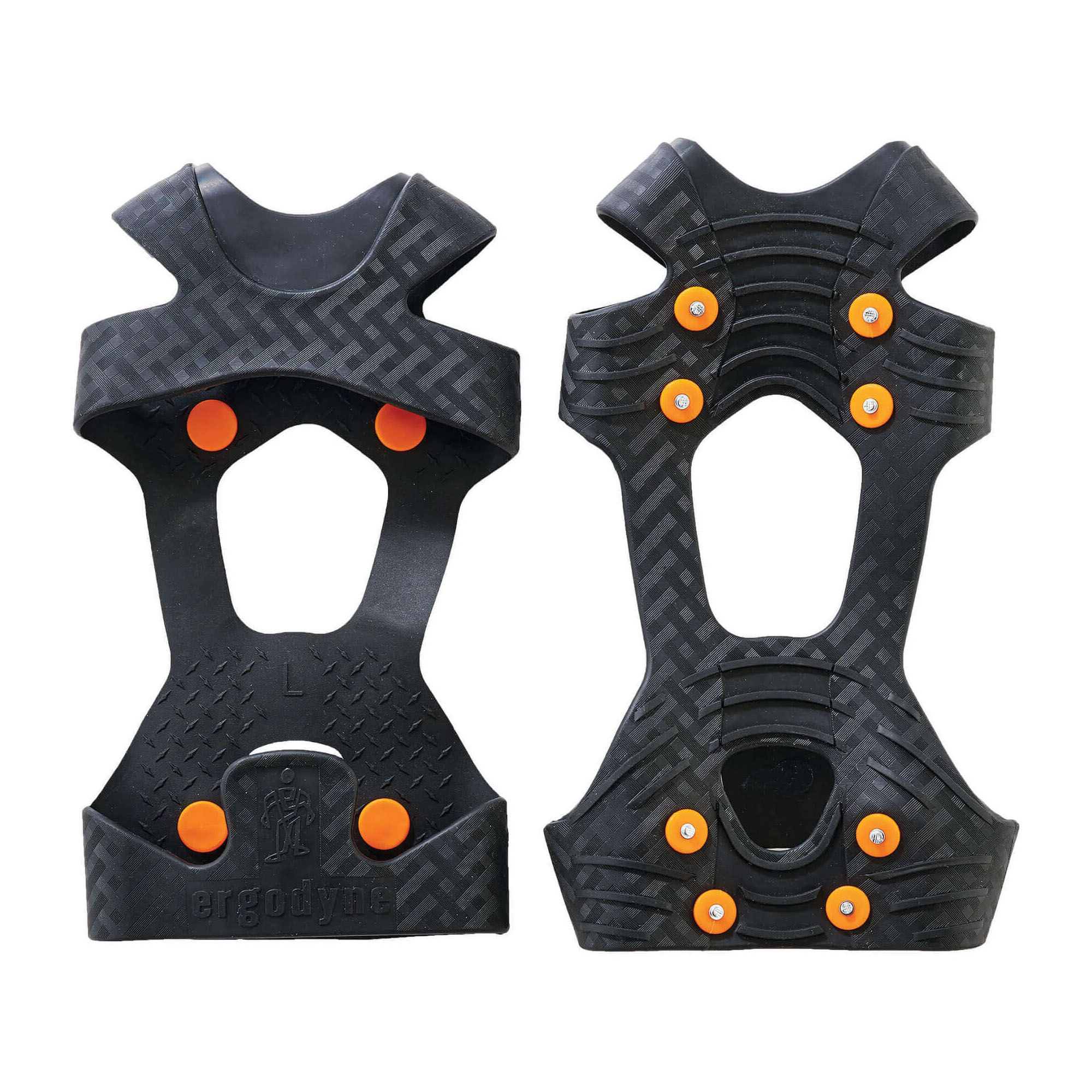 DEVICE TRACTION ICE UNISEX L BLK 1-PIECE