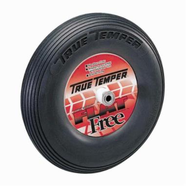 TIRE WB 8IN SOL RBR FLAT FREE