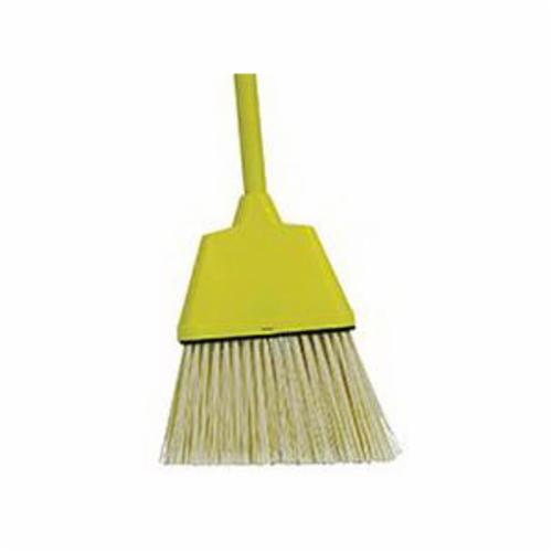 BROOM ANGLE FLAGGED PLSTC 8 IN PLSTC YEL