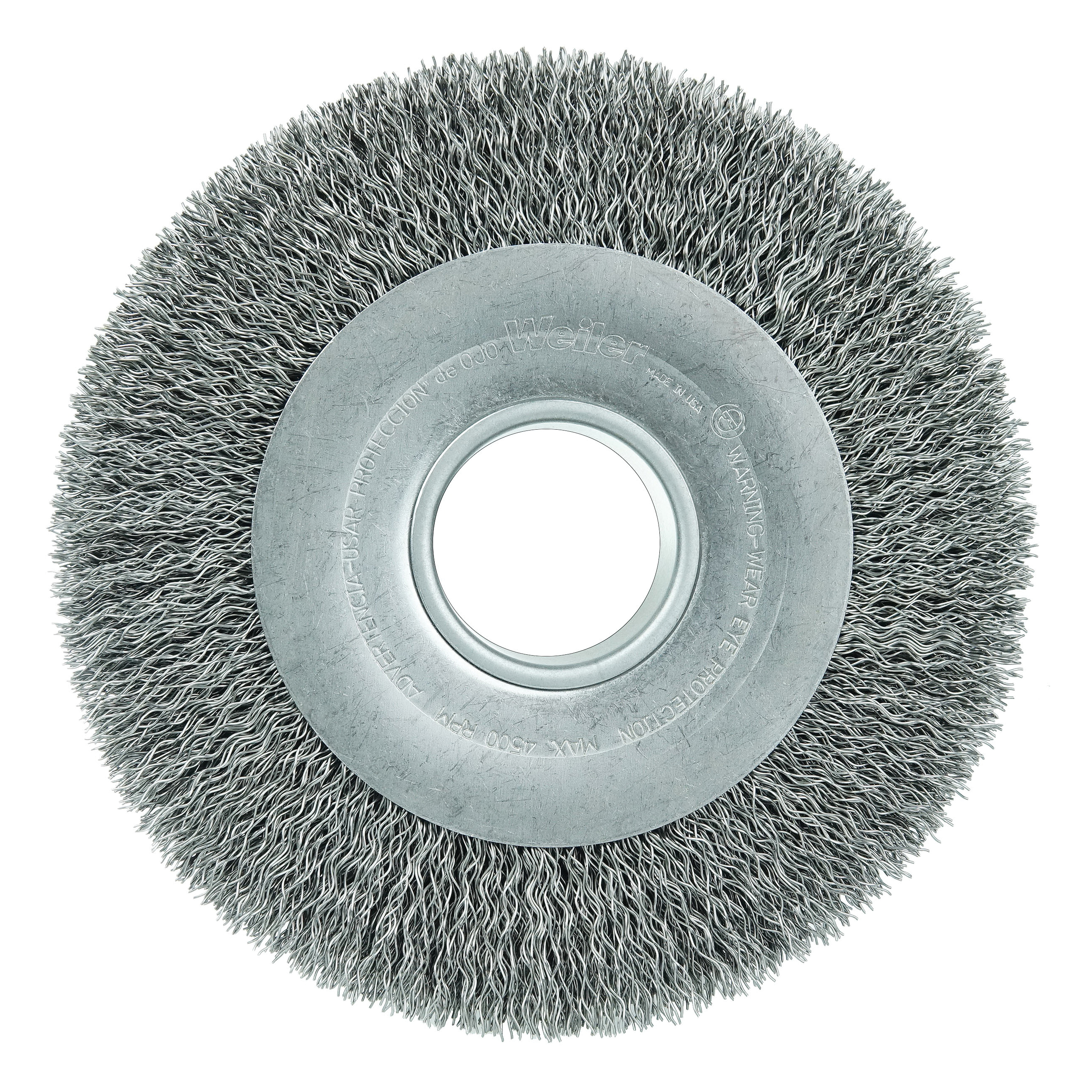 8IN X 1-3/8 X .020 CRIMPED WIRE WHEEL