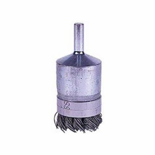 BRUSH END 1-1/8IN 1/4IN BANDED KNOT STL