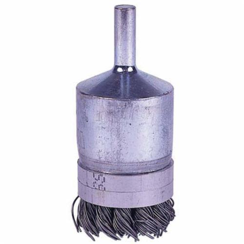 BRUSH END 1-1/8IN 1/4IN BANDED KNOT STL