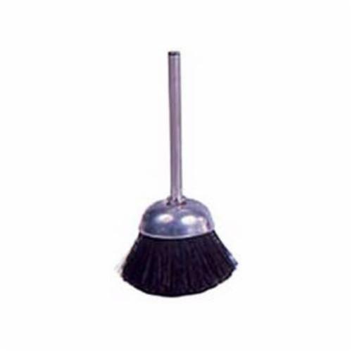 BRUSH CUP 1IN STIFF HAIR 7/16IN 25000RPM