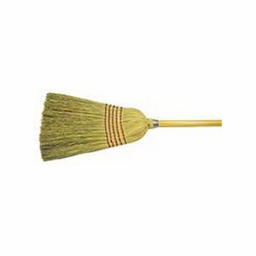 BROOM URT CORN/FBR W BANDED 17IN WOOD